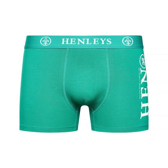 Henleys Mens Kelmack Marl Boxer Shorts (Pack of 5) / Multicolored - Picture 3 of 7